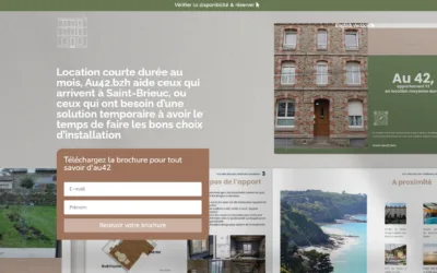 Achat – Rénovation & marketing d’Au42, un appartement de type AirBnB à Saint-Brieuc